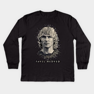 Pavel Nedved Kids Long Sleeve T-Shirt